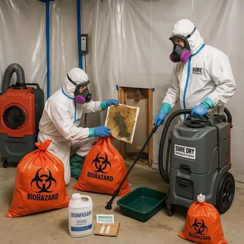 Contaminated Water Handling Protocols process in Linden, AL