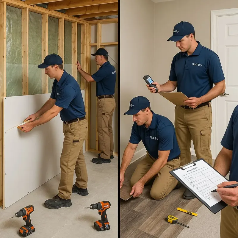 Repairs and Reconstruction process in Linden, AL